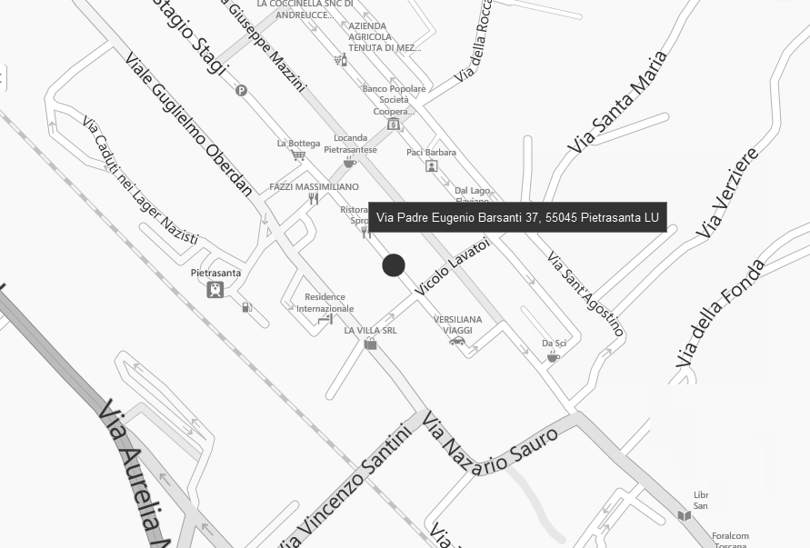 Dove siamo: mappa
